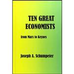 کتاب Ten Great Economists اثر Joseph A. Schumpeter انتشارات Simon Publications