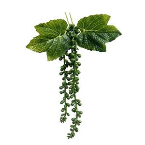 گل مصنوعی مدل آویز برگدار 777 سه غوره