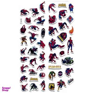 استیکر کودک طرح مرد عنکبوتی مدل spider man - C016