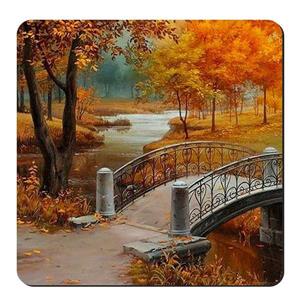 زیر لیوانی طرح پاییز کد nzl545