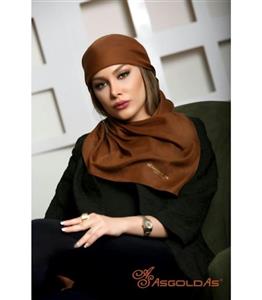 روسری نخی ساده رنگی