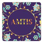 مگنت کاکتی طرح اسم آمتیس amtis مدل گل و بلبل کد mg11357