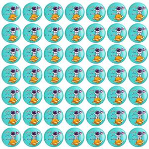 پیکسل خندالو مدل جشن الفبای کلاس اول ضـ ض مثل فضانورد کد S74 بسته 49 عددی