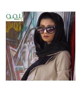 روسری دندان (دندون) موشی مشکی