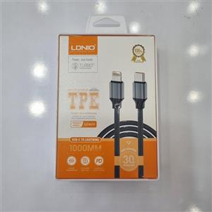 کابل تبدیل USB-C به لایتنینگ الدینیو مدل LC441i طول 1 متر