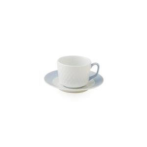 ست فنجان و نعلبکی 12 پارچه 6 نفره چینی زرین ایران مدل چای خوری رادیانس 8 سمن درجه 3