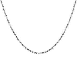 زنجیر نقره زنانه مدل ونیزی ظریف ایتالیایی -