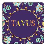 مگنت کاکتی طرح اسم طاووس tavus مدل گل و بلبل کد mg18498
