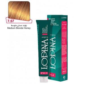 رنگ مو لوپینا سری عسلی بلوند روشن شماره 8.57 