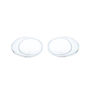 شیشه چراغ مه شکن خودرو مدل M2 مناسب برای پژو 206 بسته 2 عددی