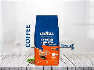 دانه قهوه لاوازا _ کرما گوستو فورته_ یک کیلویی 