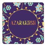 مگنت کاکتی طرح اسم آذرخش azarakhsh مدل گل و بلبل کد mg12066