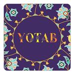 مگنت کاکتی طرح اسم یوتاب yotab مدل گل و بلبل کد mg18922