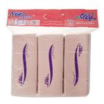 Bita Pink 200 Paper Tissues Pack Of 3