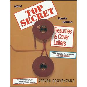 کتاب Top Secret Resumes and Cover Letters اثر Steven Provenzano انتشارات بله 