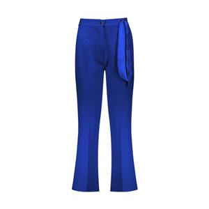 شلوار زنانه هاوین مدل شالدار 315 مازراتی دمپا رنگ آبی