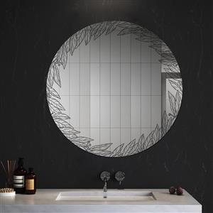 آینه سرویس بهداشتی سایان هوم مدل برگ