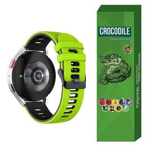 بند کروکودیل مدل Silic 2color مناسب برای ساعت هوشمند  میبرو Watch X1