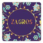 مگنت کاکتی طرح اسم زاگرس zagros مدل گل و بلبل کد mg18950