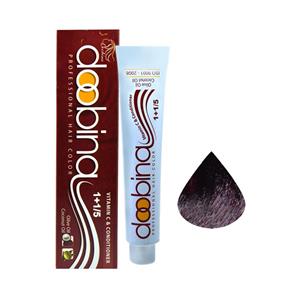 رنگ موی دوبینا شماره 4.99 حجم 100 میلی لیتر رنگ شرابی متوسط