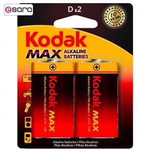 باتری D کداک مدل D-LR20 بسته 2 عددی