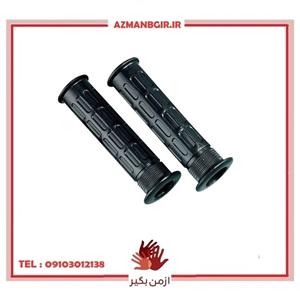 لاستیک دسته فرمان موتور سیکلت وارون مدل A-26 مناسب برای هوندا 125 بسته 2 عددی