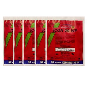 پودر حشره کش خانگی ایکون مدل 20wp وزن 50 گرم بسته 5 عددی