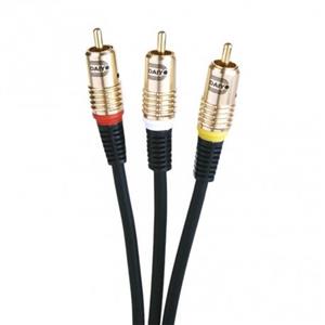 کابل 3xRCA به 3xRCA دیجیتال دایو کد TA5503به طول 2.0 متر Daiyo Digital Multi-Perfect 3xRCA To 3xRCA Plugs TA5503 Cable 2.0m