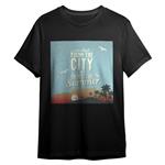 تی شرت آستین کوتاه مردانه مدل TAKE A BEAK FROM THE CITY AND ENJOY THE SUMMER