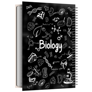 دفتر مشق 100 برگ مستر راد طرح زیست شناسی مدل بیولوژی کد biology 2165
