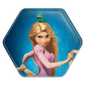 پیکسل خندالو طرح راپونزل گیسو کمند Rapunzel مدل شش ضلعی کد 13737