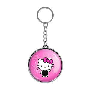 جاکلیدی خندالو طرح هلو کیتی Hello Kitty مدل دوطرفه کد 2476824770