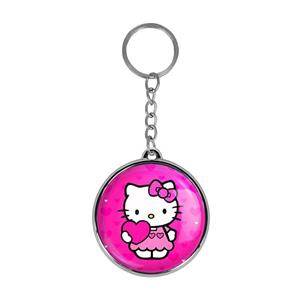 جاکلیدی خندالو طرح هلو کیتی Hello Kitty مدل دوطرفه کد 2477024759