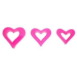 کاتر شیرینی و بیسکوییت مدل Hearth بسته 3 عددی