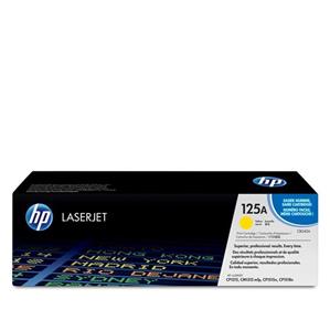 HP 125A Yellow Toner طرح تونر اچ پی مدل 125A زرد