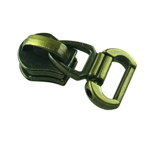 سرزیپ مدل فلزی چرم خور کد ZGH بسته 5 عددی