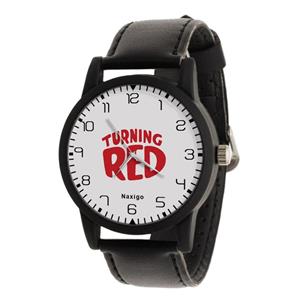 ساعت مچی عقربه ای ناکسیگو مدل Turning Red کد LF14145