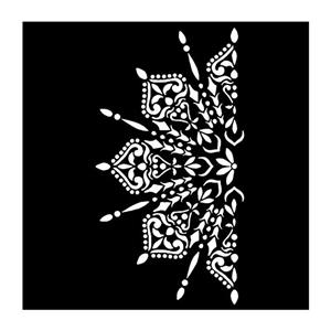 شابلون باتیس آرت طرح تذهیب کد 545