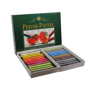 پاستل گچی 24 رنگ پژواک مدل XR24
