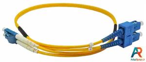 پچ کورد فیبر نوری مدل 2LC-2SC 1M N123.4LLY1 9.125 3mm LSZH