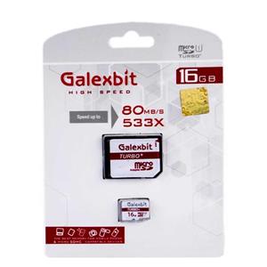 رم میکرو Galexbit 80MB/s Turbo+ 16GB 