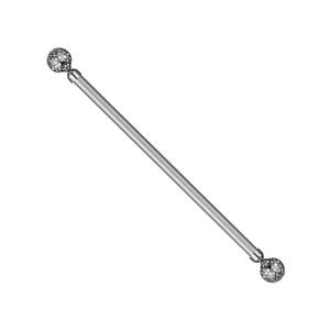 میله پرده مدل پانچ المپیک طول 160 سانتی متر