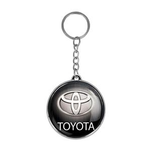 جاکلیدی خندالو طرح تویوتا Toyota مدل دوطرفه کد 2352723528 