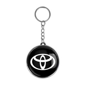 جاکلیدی خندالو طرح تویوتا Toyota مدل دوطرفه کد 2352823526 