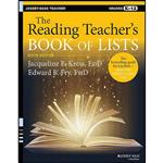 کتاب The Reading Teachers Book of Lists  اثر Jacqueline E. Kress and Edward B. Fry انتشارات Jossey-Bass