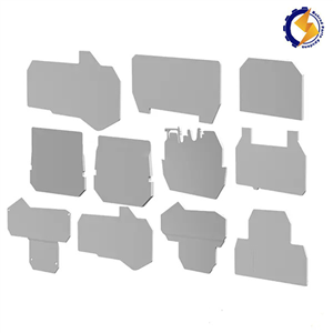 درپوش ترمینال ریلی پیچی رعد مدل 10-2.5 بسته 6 عددی