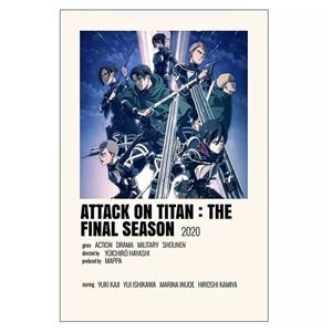 پوستر مدل انیمه اتک ان تایتان Attack on titan کد 172