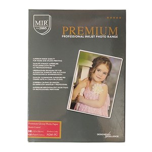 کاغذ عکس گلاسه براق میر مدل M260-PG سایز 18x13 بسته 100 عددی