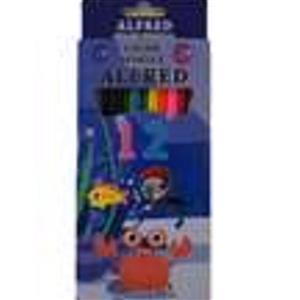 مداد رنگی 12 رنگ آلفرد مدل اقیانوس