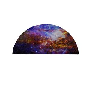 پادری مدل نیم دایره طرح  کهکشان کد 8880 سایز 90×45 سانتی متر